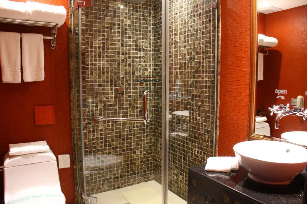 Beijing Imperial Courtyard Hotel Oda fotoğraf